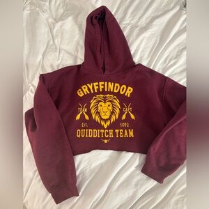 Harry Potter Cropped Hoodie
